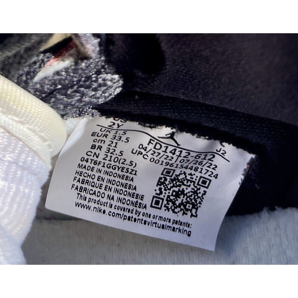 Air Jordan 1 High OG “Lost And Found” PS Size 2Y FD1412-612 Preowned (No Box) - Picture 11 of 11